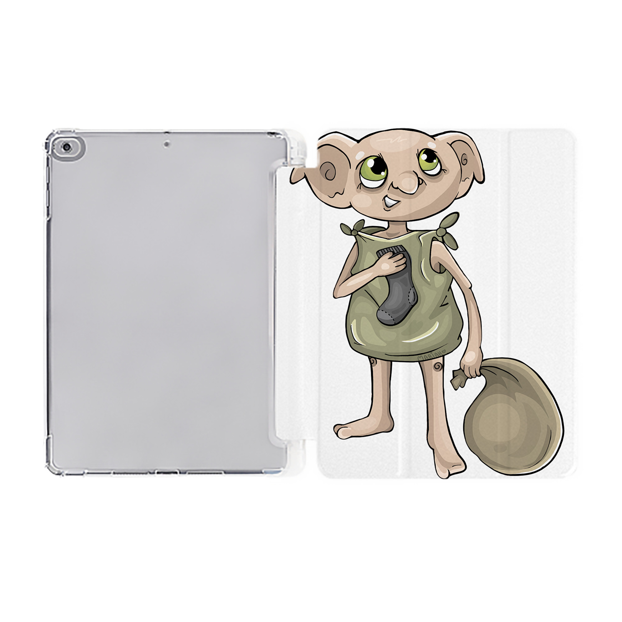（画像用） Harry Potter ハリー・ポッターシリーズ IPad ケース ペン収納付き 三つ折りスタンド PUレザー×シリコン 対応機種9.5/10.5/10.9インチ